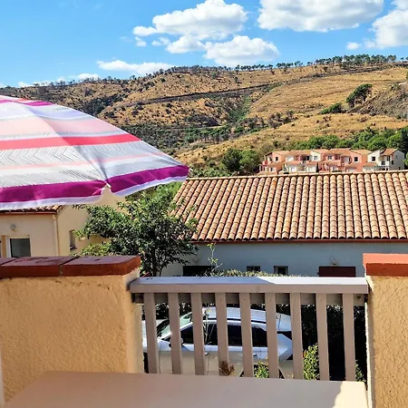 Charmant Duplex Avec Piscine A Cerbere, Proche Espagne Et Activites Nautiques - Fr-1-309-471 شقة